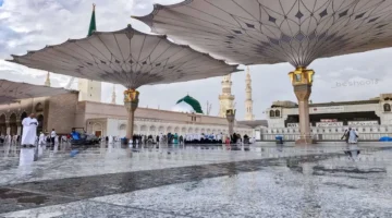 هطول أمطار متفرقة يؤثر على مرتفعات الطائف والمدينة المنورة ويعزز رطوبة المناطق المحيطة